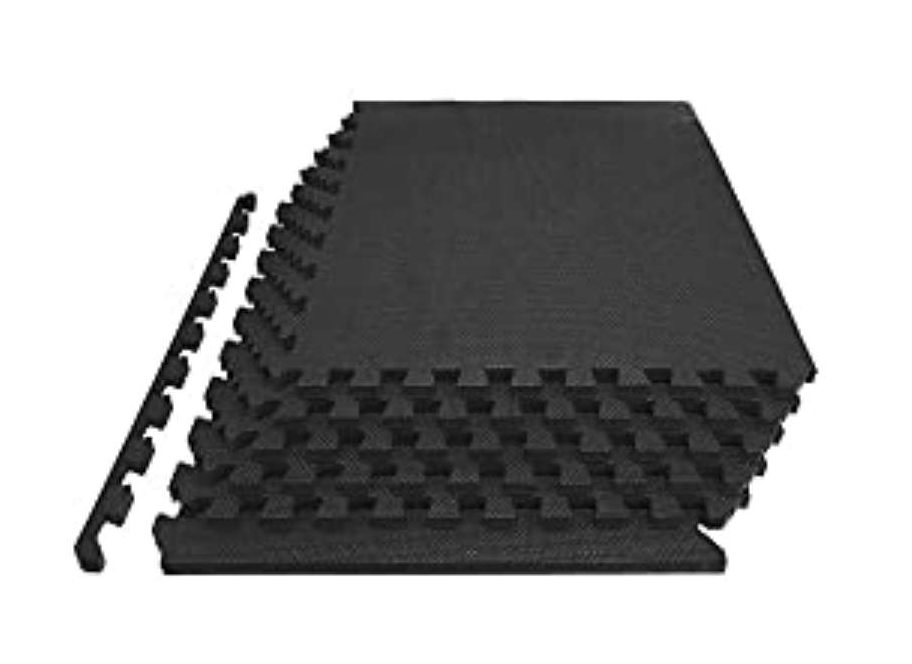 Best Flooring over Concrete: Prosource Fit Exercise Puzzle Mats